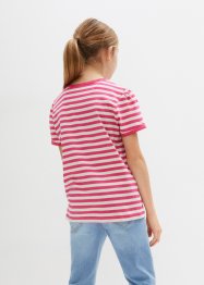Dívčí tričko s organickou bavlnou (3 ks v balení), bpc bonprix collection