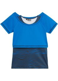 Dívčí sportovní triko 2 v 1 + top (2dílná souprava), bpc bonprix collection