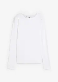 Tričko s dlouhým rukávem, z čisté organické bavlny, bonprix