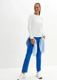 Tričko s dlouhým rukávem, z čisté organické bavlny, bonprix