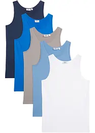 Tílko (5 ks v balení), bonprix