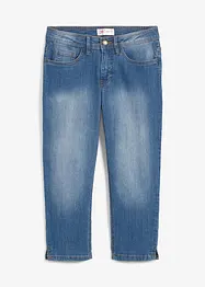 Džíny Slim Fit, Mid Waist, zkrácené, bonprix