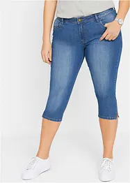 Džíny Slim Fit, Mid Waist, zkrácené, bonprix