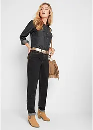 Dlouhé džíny Mom, Mid Waist, bonprix