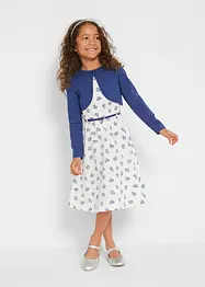 Šaty + bolero + pásek (3dílná souprava), bonprix