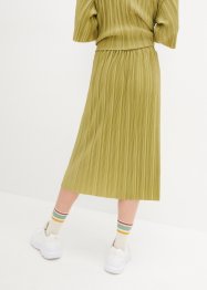 Žerzejová midi sukně ze strukturovaného žerzeje, bpc bonprix collection