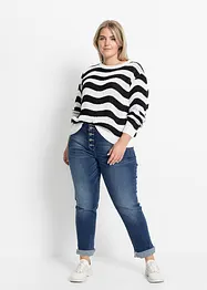 Boyfriend džíny Mid Waist, bonprix