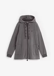 Flísová bunda s kapsami na zip, bonprix