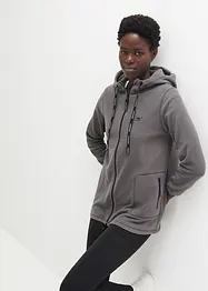 Flísová bunda s kapsami na zip, bonprix