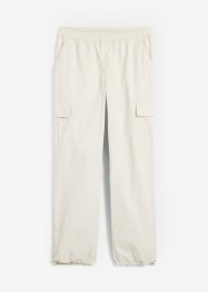 Ležérní cargo kalhoty s tunýlkem na lemu nohavic, bpc bonprix collection