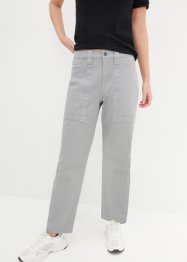 Keprové kalhoty s nasazenými kapsami, bpc bonprix collection