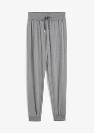 Joggingové kalhoty s náplety, bonprix