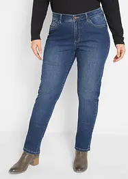 Strečové džíny Mid Waist Straight, bonprix