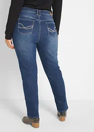 Strečové džíny Mid Waist Straight, bonprix