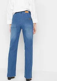 Strečové džíny Straight, High Waist, bonprix
