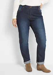 Strečové džíny Mid Waist, Straight, bonprix