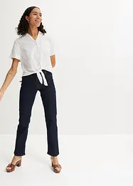 Strečové džíny Mid Waist, Straight, bonprix