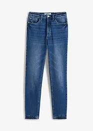 Straight džíny High Waist, malý podíl streče, bonprix