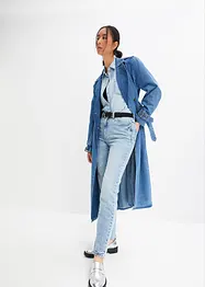 Straight džíny High Waist, malý podíl streče, bonprix