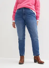 Straight džíny High Waist, malý podíl streče, bonprix