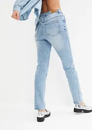 Straight džíny High Waist, malý podíl streče, bonprix