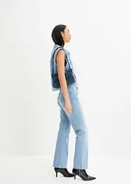 Wide Leg džíny High Waist, strečové, bonprix