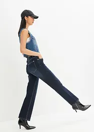 Wide Leg džíny High Waist, strečové, bonprix