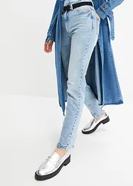 Straight džíny High Waist, malý podíl streče, bonprix