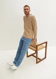 Strečové džíny Classic Fit Straight, pasovka s elastickými vsadkami, bonprix