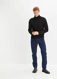 Strečové džíny Classic Fit Straight, pasovka s elastickými vsadkami, bonprix