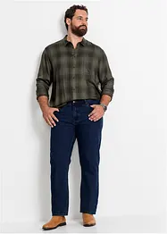 Strečové džíny Classic Fit Straight, pasovka s elastickými vsadkami, bonprix