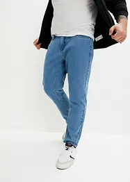 Strečové džíny Classic Fit Straight, pasovka s elastickými vsadkami, bonprix