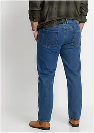 Džíny Classic Fit Straight, pasovka s elastickými vsadkami, bonprix