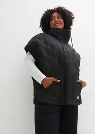 Funkční prošívaná Oversize vesta, vodě odolná, bonprix