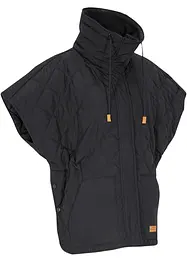 Funkční prošívaná oversize vesta, vodoodpudivá, bonprix