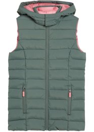 Dívčí prošívaná vesta s kapucí, bpc bonprix collection