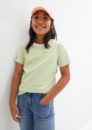 Dívčí tričko + tričko s dlouhým rukávem (2 ks v balení), bpc bonprix collection