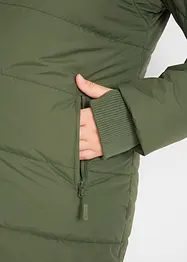 Outdoorový prošívaný kabát, voděodolný, bonprix