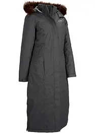 Nepromokavý outdoorový kabát s umělou kožešinou, bonprix