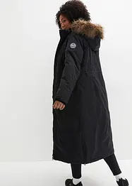 Nepromokavý outdoorový kabát s umělou kožešinou, bonprix
