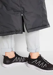 Nepromokavý outdoorový kabát s umělou kožešinou, bonprix