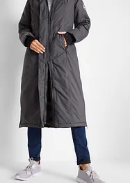Nepromokavý outdoorový kabát s umělou kožešinou, bonprix