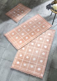Koupelnový kobereček s puntíky a třásněmi, bpc living bonprix collection