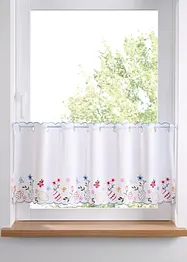 Vitrážková záclona s recyklovaným polyesterem, bonprix