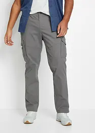 Strečové cargo kalhoty Slim Fit, Straight, bonprix