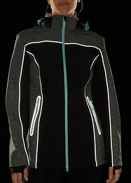 Softshellová bunda s reflexními detaily, bonprix