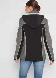 Softshellová bunda s reflexními detaily, bonprix