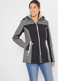 Softshellová bunda s reflexními detaily, bonprix