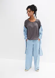 Oversize triko z viskózové směsi, bonprix