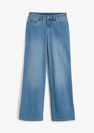 Strečové džíny Wide Leg, Mid Waist, bonprix